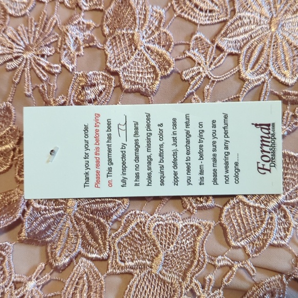 NWT May Queen Mother of the Bride Dress - Picture 4 of 8